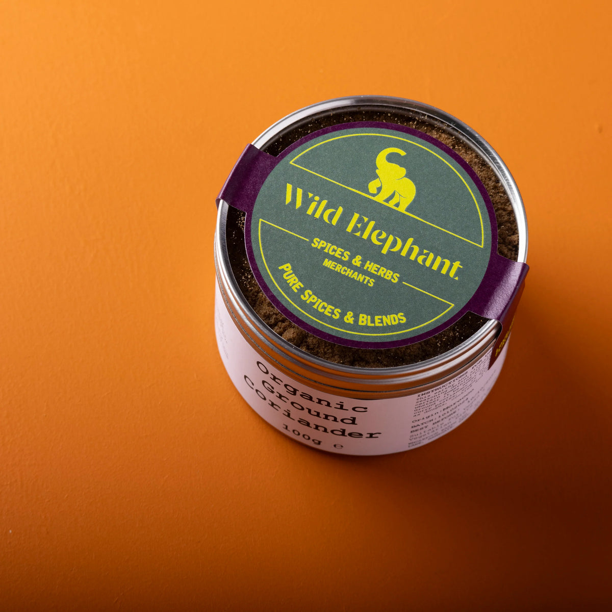 Organic Ground Coriander 100g by Wild Elephant, view 4