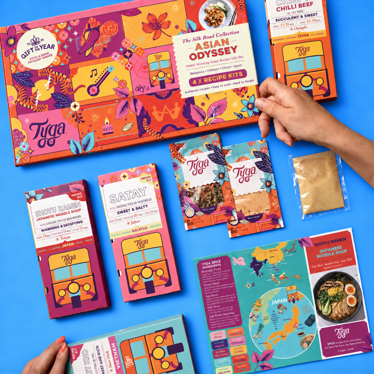 Asian Odyssey Recipe Kit Gift Set by Tyga, view 3