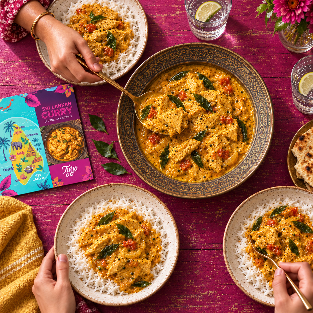 Sri Lankan Curry Recipe Kit by Tyga, view 5
