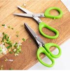 Multi-Blade Herb Scissors, stainless steel