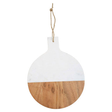 Monzaro Large Marble & Acacia Paddle Board