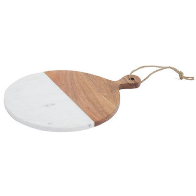 Monzaro Small Marble & Acacia Paddle Board