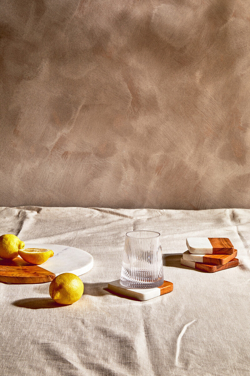 Monzaro Small Marble & Acacia Paddle Board