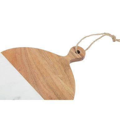 Monzaro Small Marble & Acacia Paddle Board