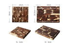 Parquet acacia wood cutting board, view 5