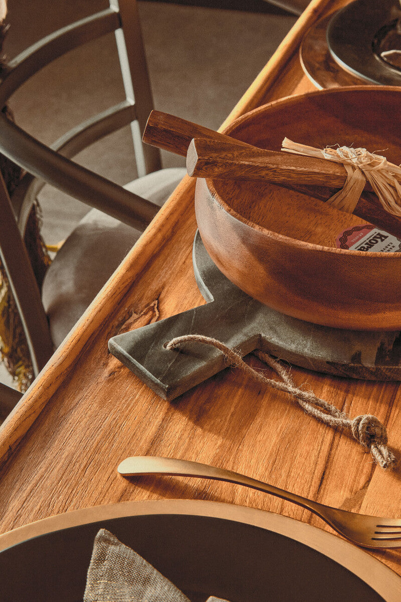 Kora Acacia Small Salad Servers by Orsina