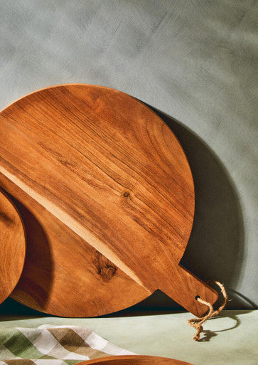 Socorro Large Round Acacia Board by Orsina