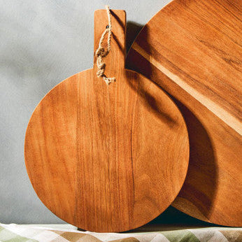 Socorro Large Round Acacia Board by Orsina