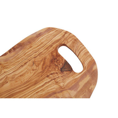 Kora Olive Wood Serving Board with Handle