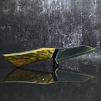 Handmade 110mm Double Stripe Paring Knife by KWB