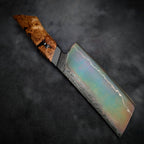 Handmade 120mm Lightning Nakiri by KWB Knives