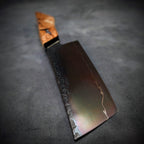 Handmade 120mm Lightning Nakiri by KWB Knives