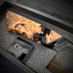 Handmade 120mm Lightning Nakiri by KWB Knives