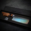 Handmade 120mm Lightning Nakiri by KWB Knives