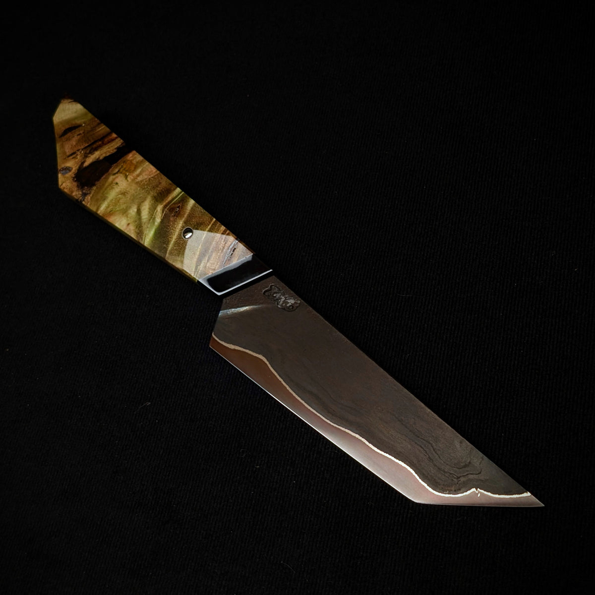 Handmade 125mm Tanto Paring Knife by KWB Knives