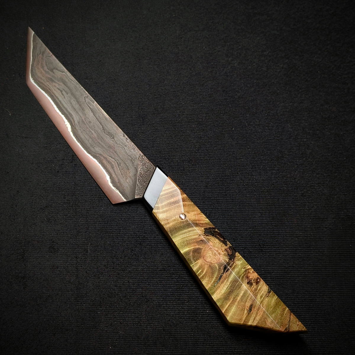Handmade 125mm Tanto Paring Knife by KWB Knives