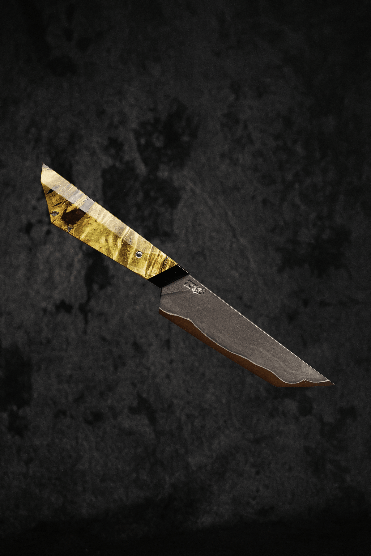 Handmade 125mm Tanto Paring Knife by KWB Knives