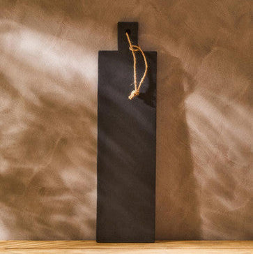 Preto Large Slate Paddle Serving Board by Orsina