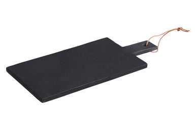 Preto Medium Slate Paddle Serving Board by Orsina