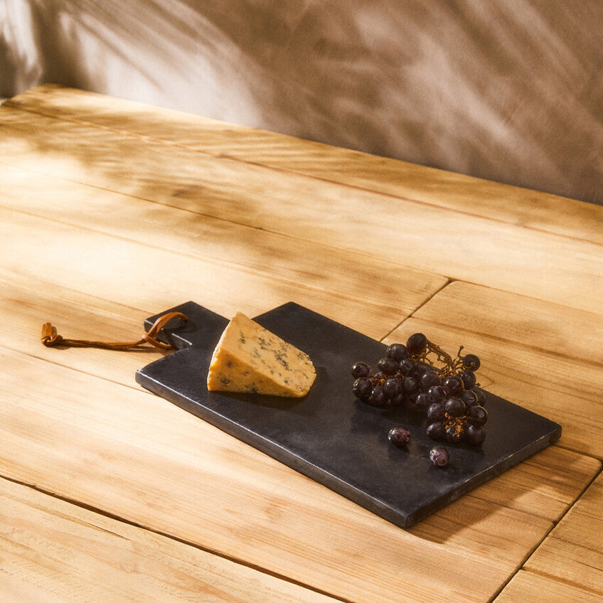 Preto Medium Slate Paddle Serving Board by Orsina