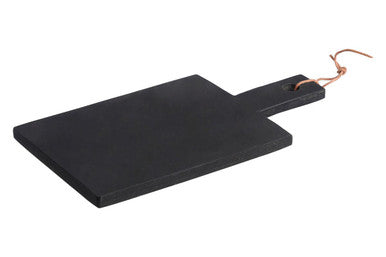 Preto Small Slate Paddle Serving Board by Orsina
