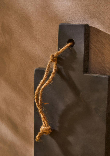 Preto Small Slate Paddle Serving Board by Orsina