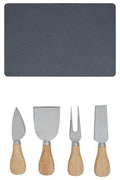 Carter Slate Board & 4 Piece Cheese Knife Set