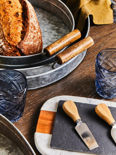 Carter Slate Board & 4 Piece Cheese Knife Set