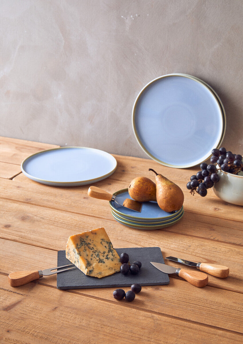 Carter Slate Board & 4 Piece Cheese Knife Set