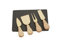 Carter Slate Cheese Board & Gold Knife Set