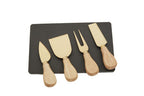 Carter Slate Cheese Board & Gold Knife Set