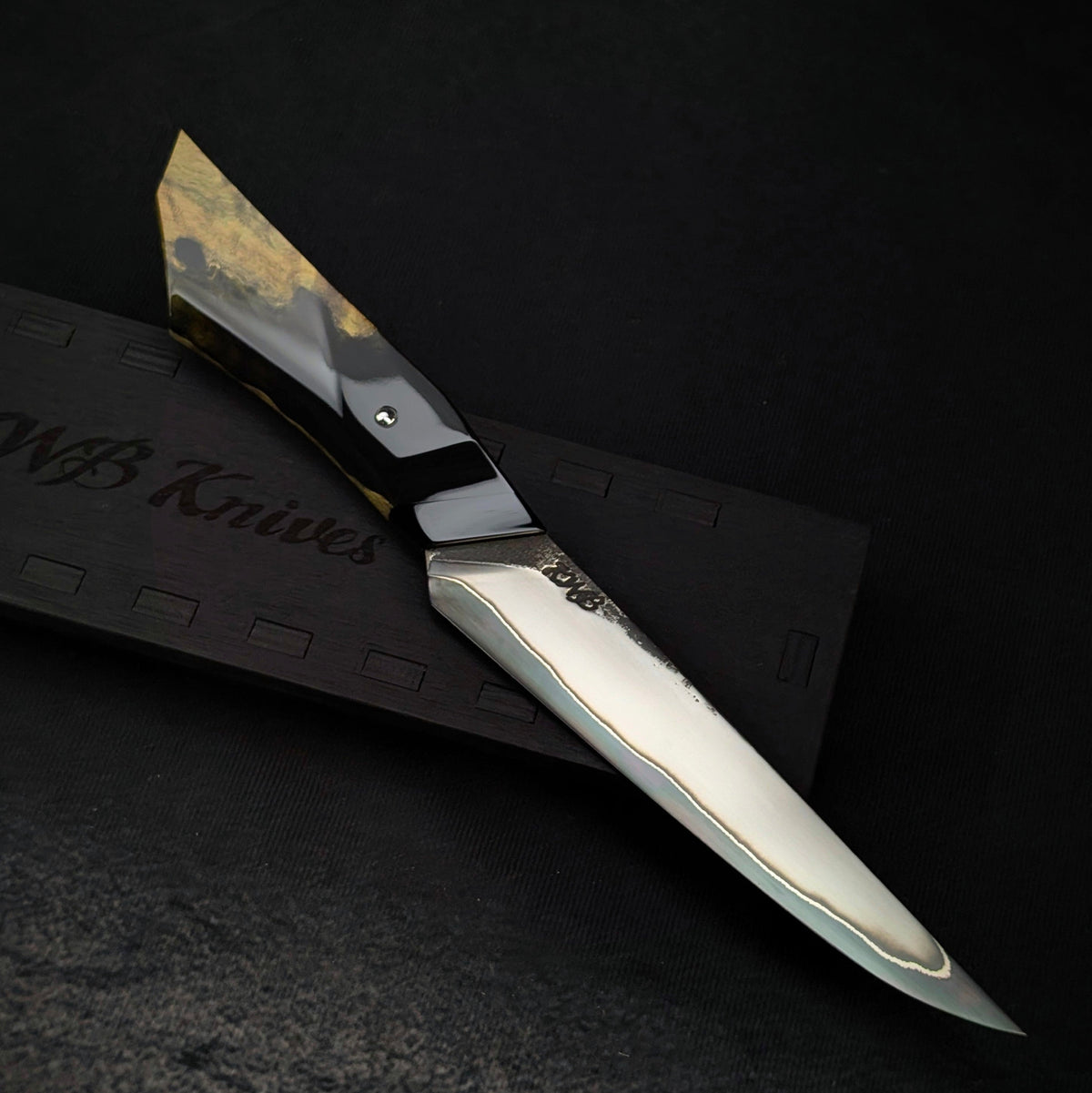 Handmade 140mm San-Mai Knife by KWB Knives