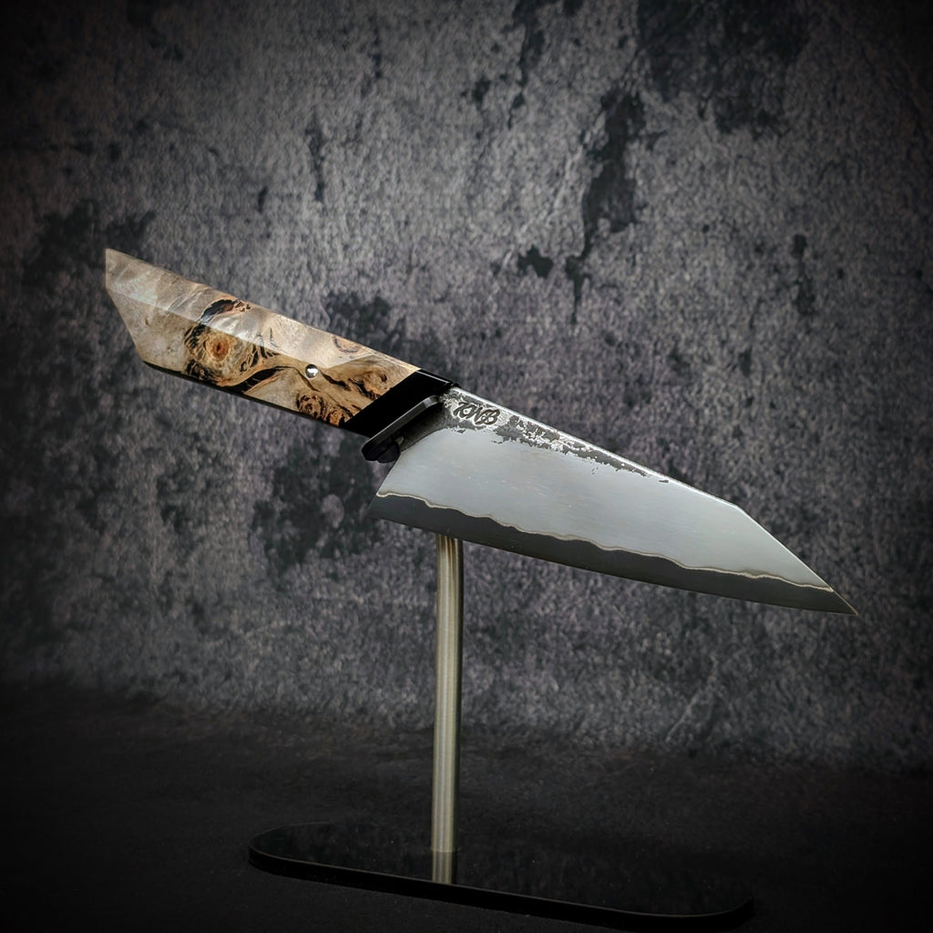 Handmade 145mm San-Mai K-Tip Utility by KWB