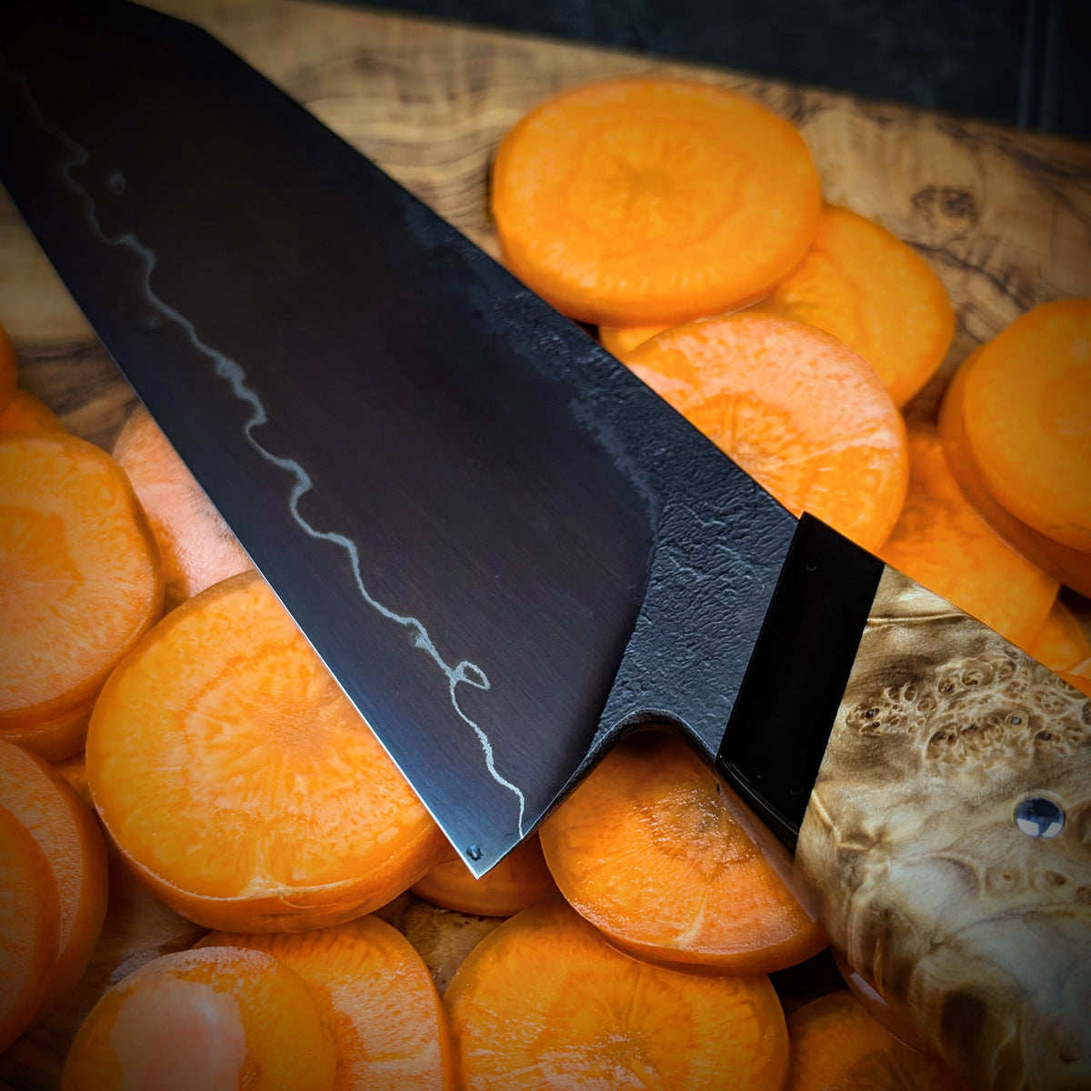 Handmade 160mm K-Tip Utility Knife by KWB Knives