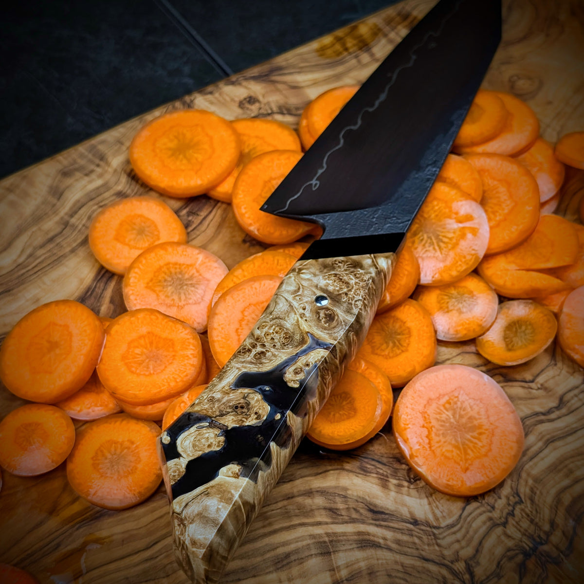 Handmade 160mm K-Tip Utility Knife by KWB Knives