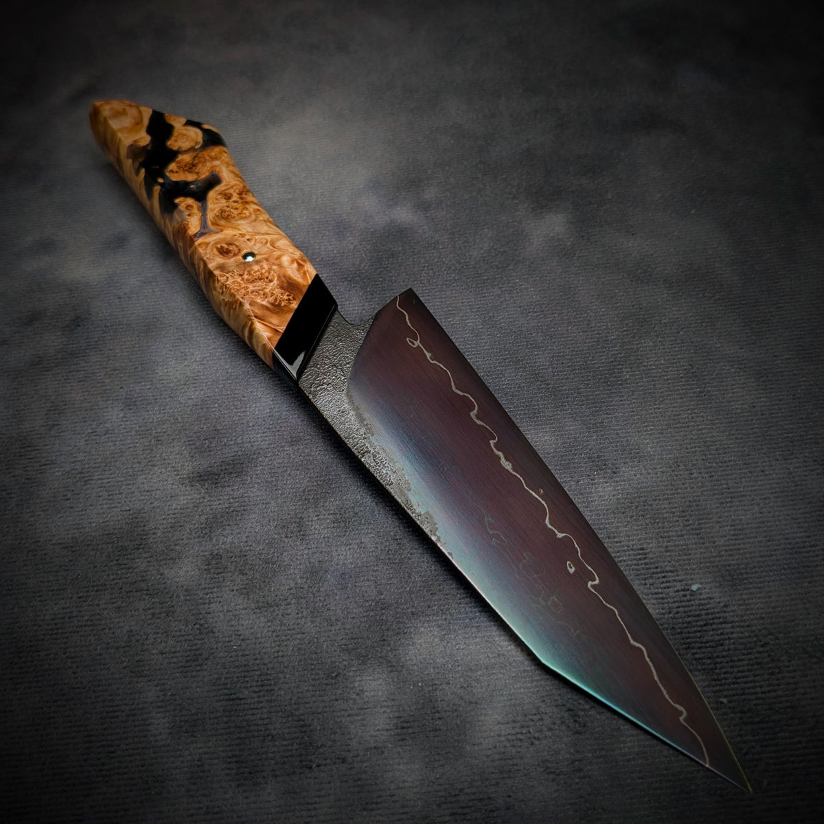 Handmade 160mm K-Tip Utility Knife by KWB Knives
