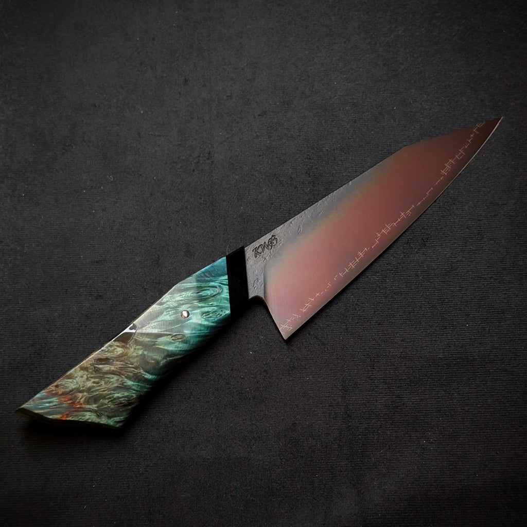 Handmade 165mm Barbed Wire Utility by KWB Knives