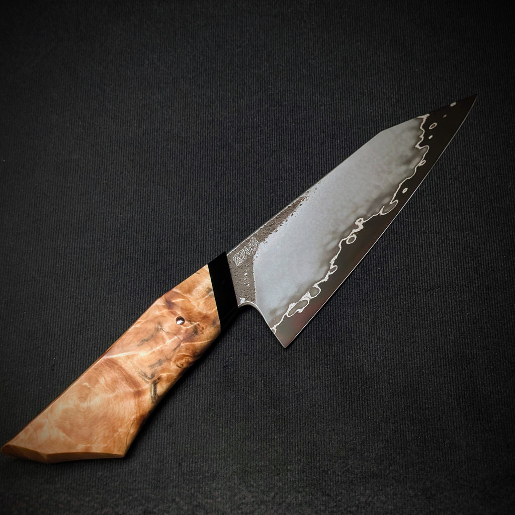 Handmade 165mm San-Mai Utility Knife by KWB