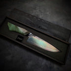 Handmade 170mm Sea Blue Utility Knife by KWB