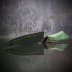 Handmade 170mm Sea Blue Utility Knife by KWB