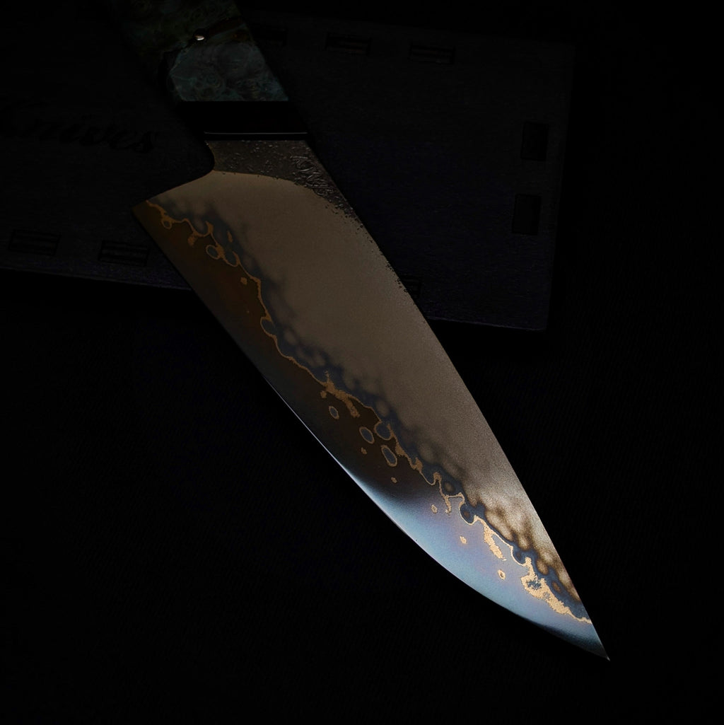 Handmade 170mm San-Mai Chef Utility by KWB Knives