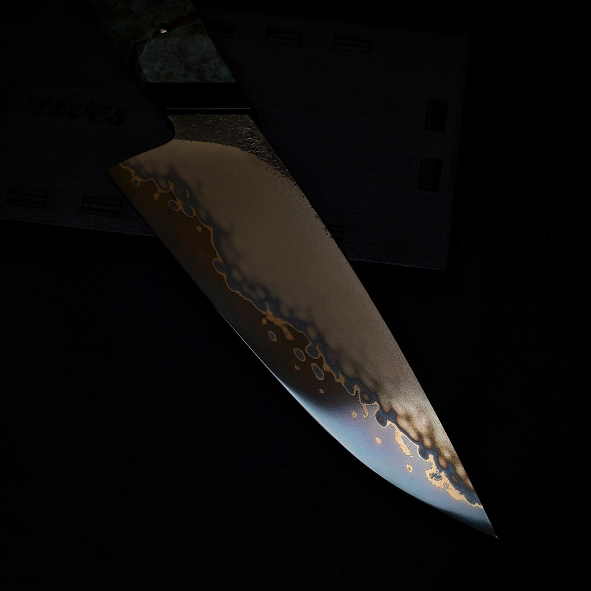 Handmade 170mm San-Mai Chef Utility by KWB Knives