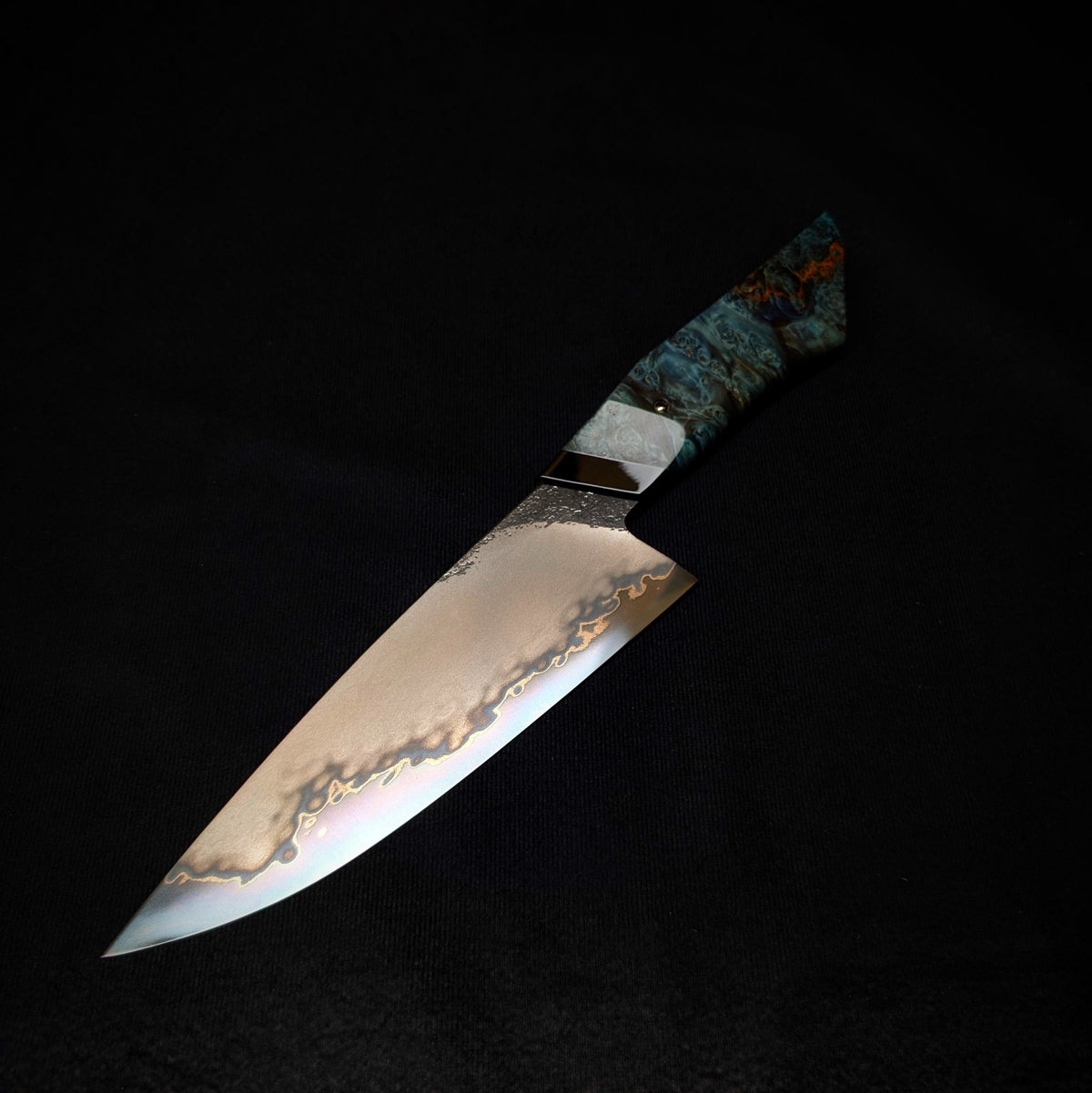 Handmade 170mm San-Mai Chef Utility by KWB Knives