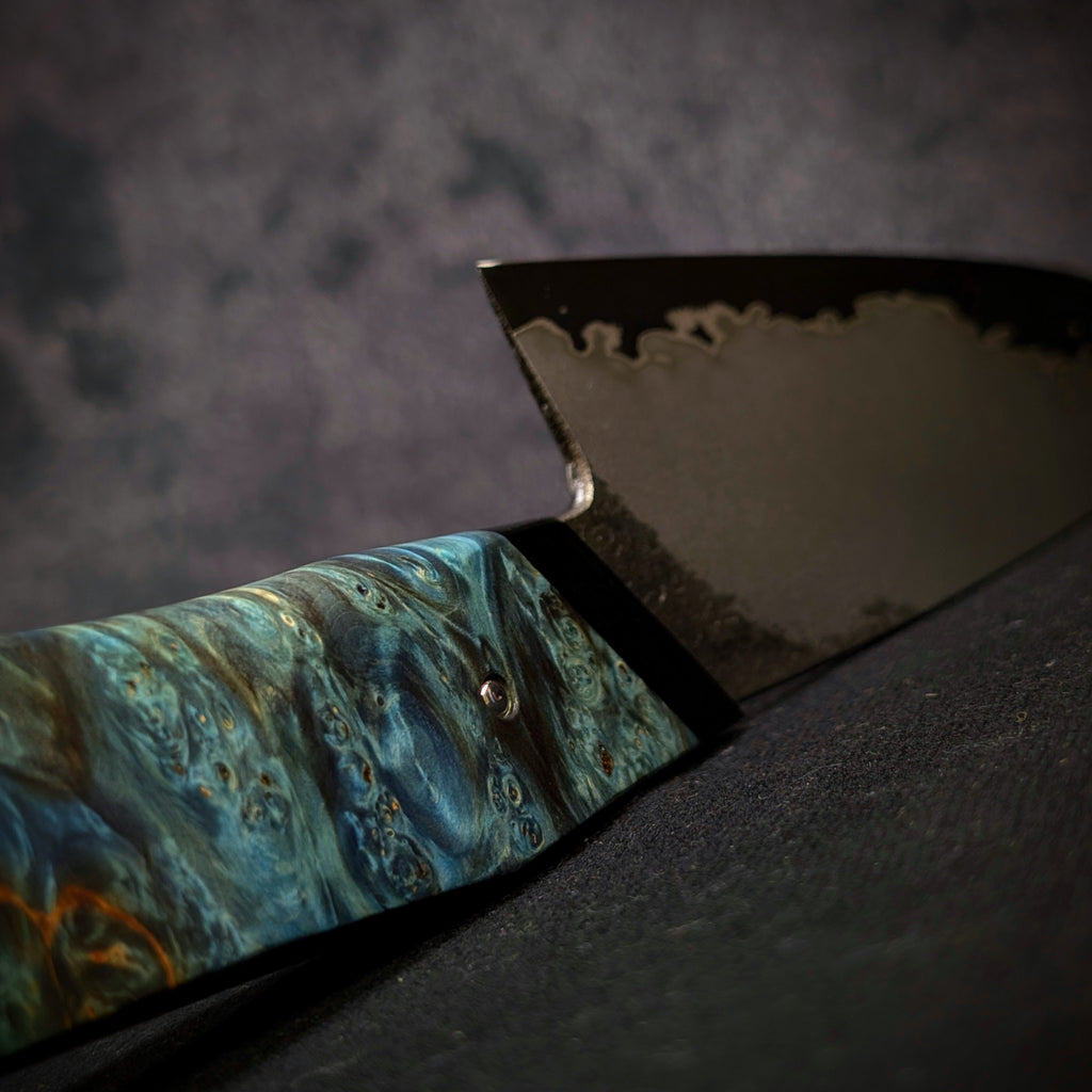 Handmade 170mm San-Mai Chef Utility by KWB Knives