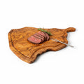 Olive Wood Meat Carving Board with Juice Groove