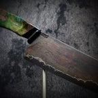 Handmade 210mm Wrought Iron Gyuto by KWB Knives