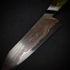 Handmade 210mm Wrought Iron Gyuto by KWB Knives