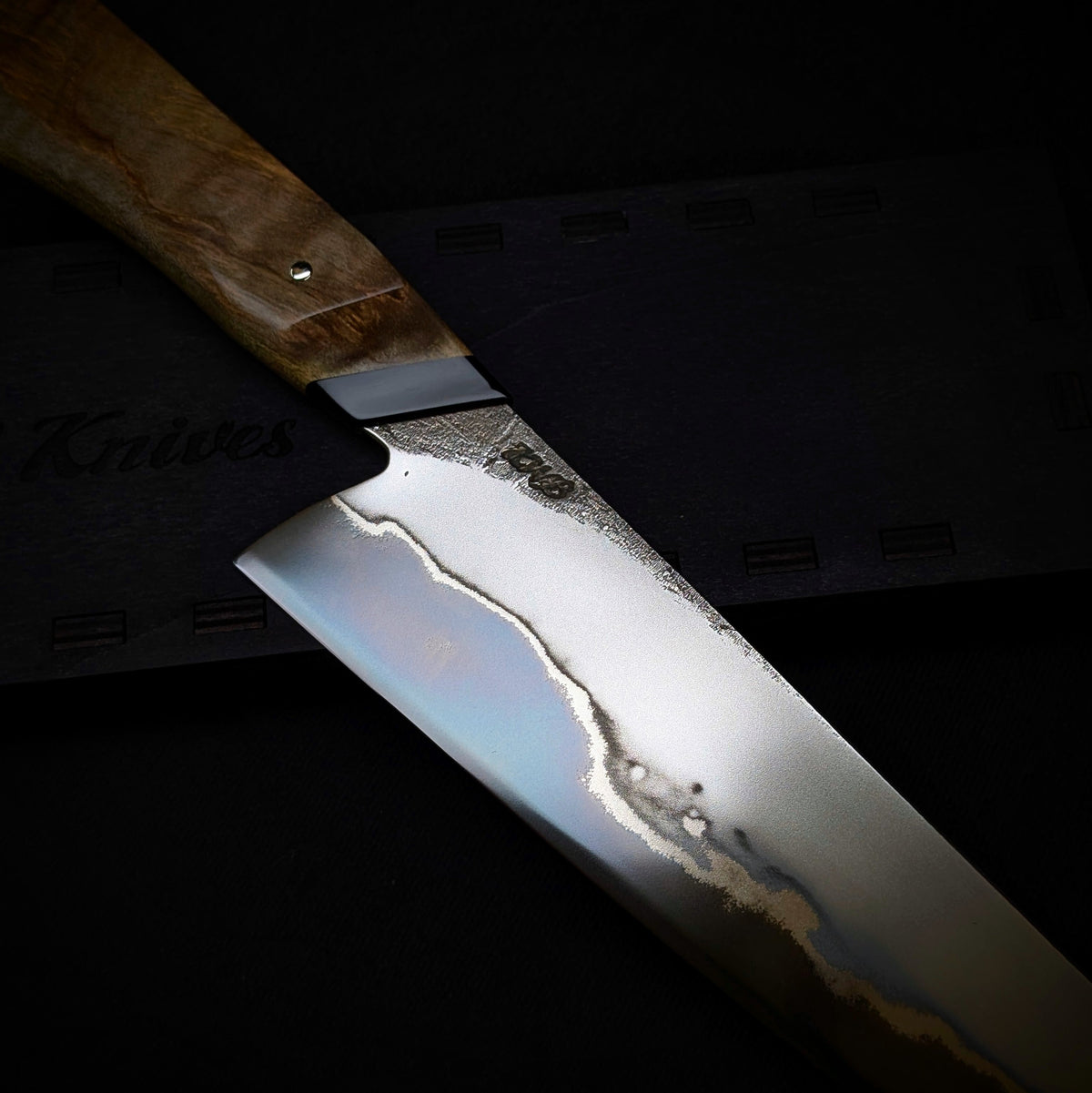 Handmade 230mm San-Mai Gyuto by KWB Knives
