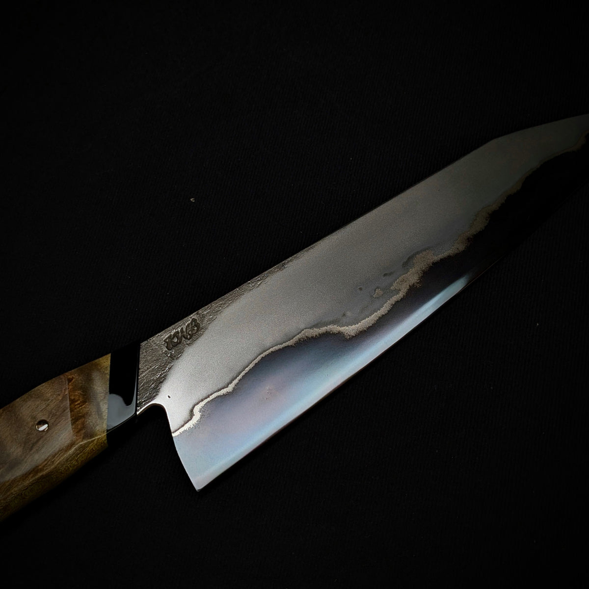 Handmade 230mm San-Mai Gyuto by KWB Knives