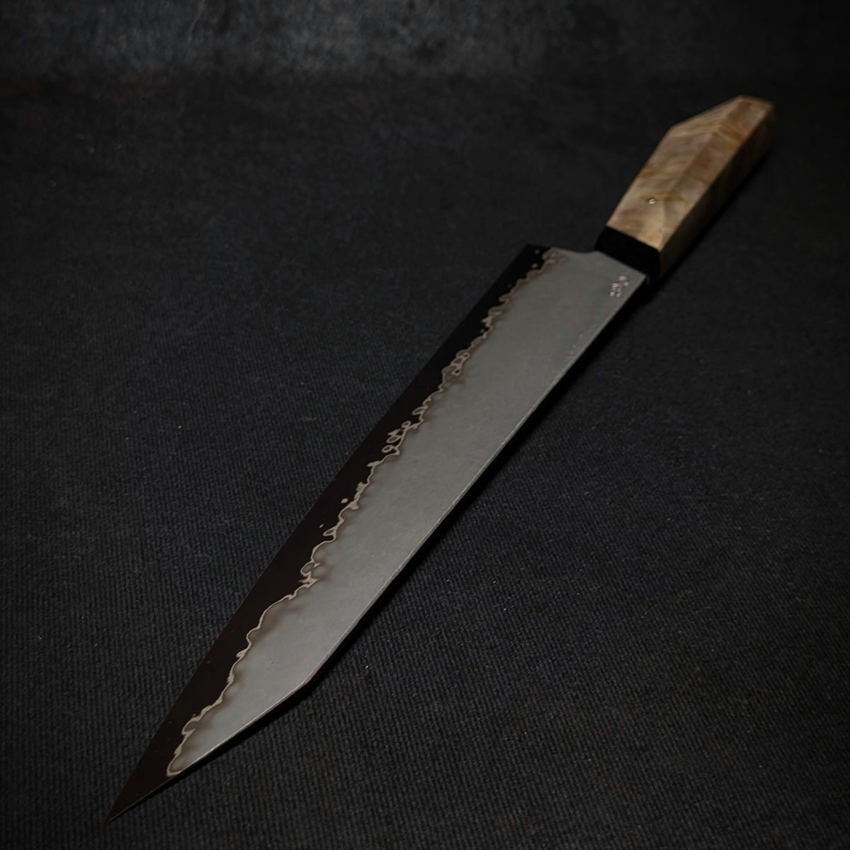 Handmade 285mm San-Mai Carving Knife by KWB